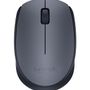 LOGITECH MOUSE WIRELESS M170 BLACK 